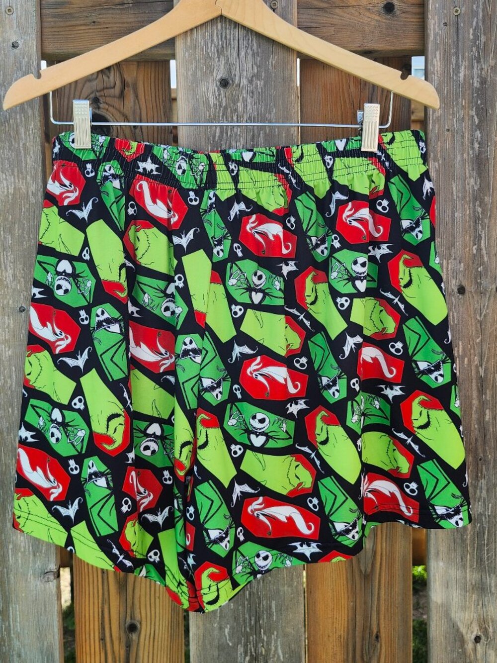 The Nightmare Before Christmas Shorts Women's Size Large OFFICIAL Oogie Boogie
